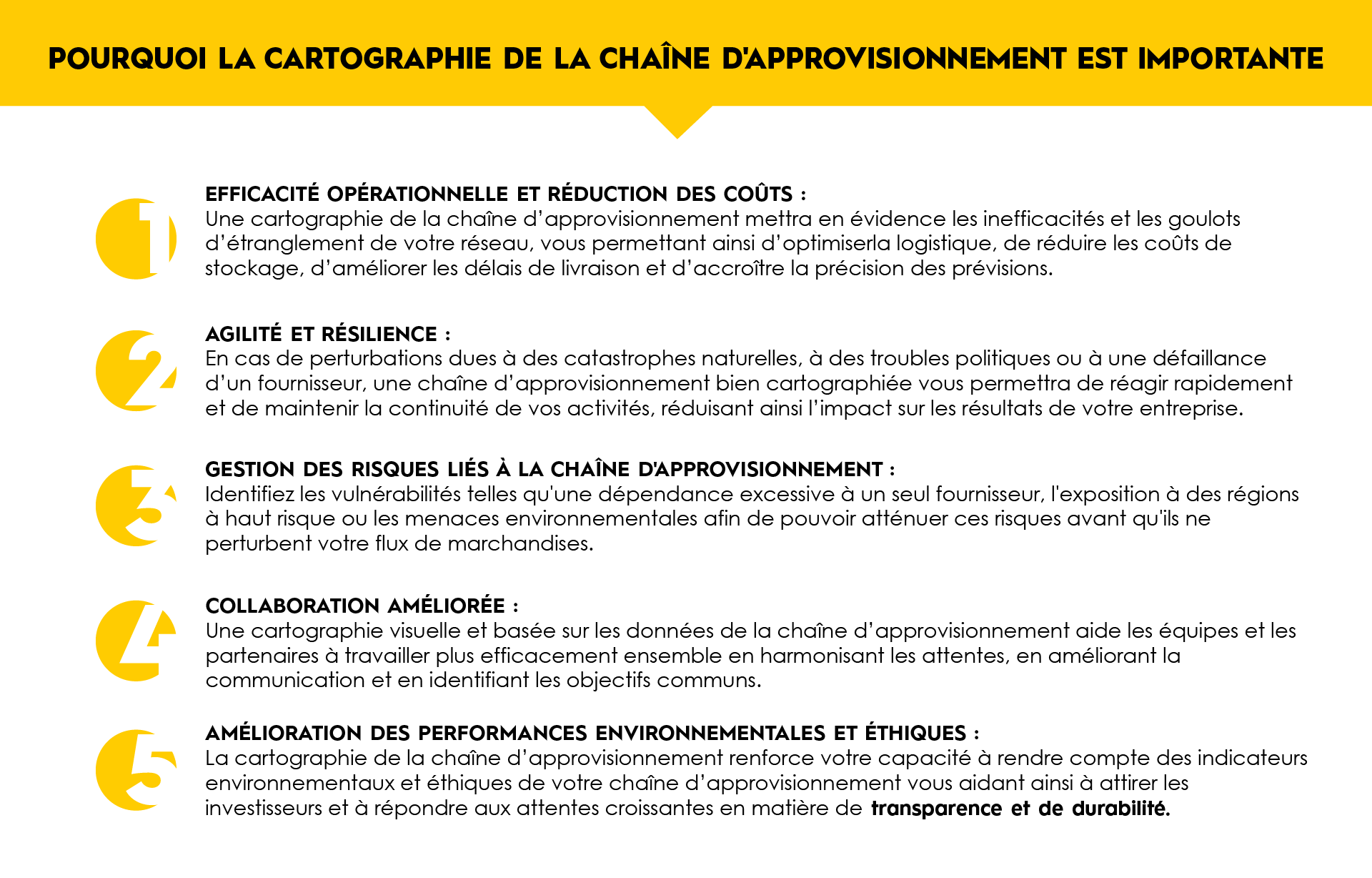 5 reasons why supply chain mapping matters